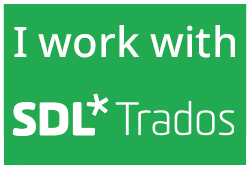 I work with SDL Trados 2021